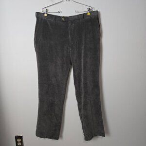Pater Millar Men's Size 40 Soft Corduroy Smoke Gray 5 Pocket Performance Pants
